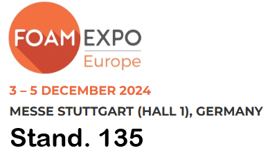 2024 Foam-Expo at Messe Stuttgart, stand. 135